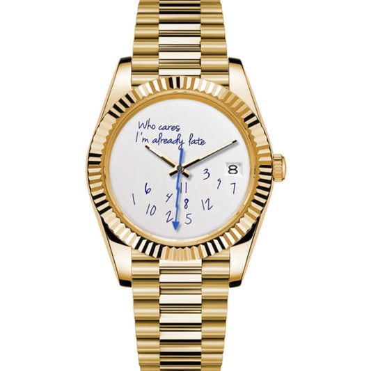 Datejust Mod - Who Cares Gold