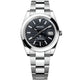 Datejust Mod - Palm Leaf Smooth Black