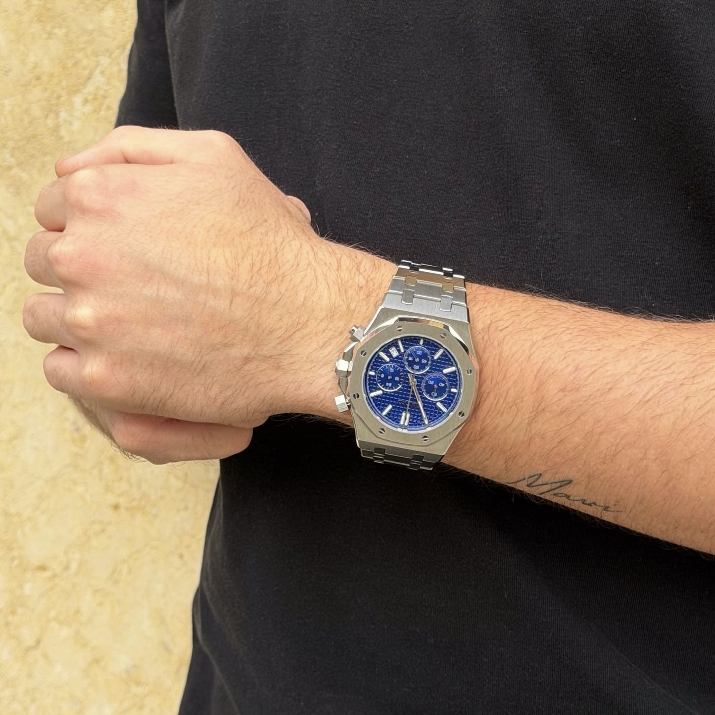 Royal Oak Chrono Mod - Navy