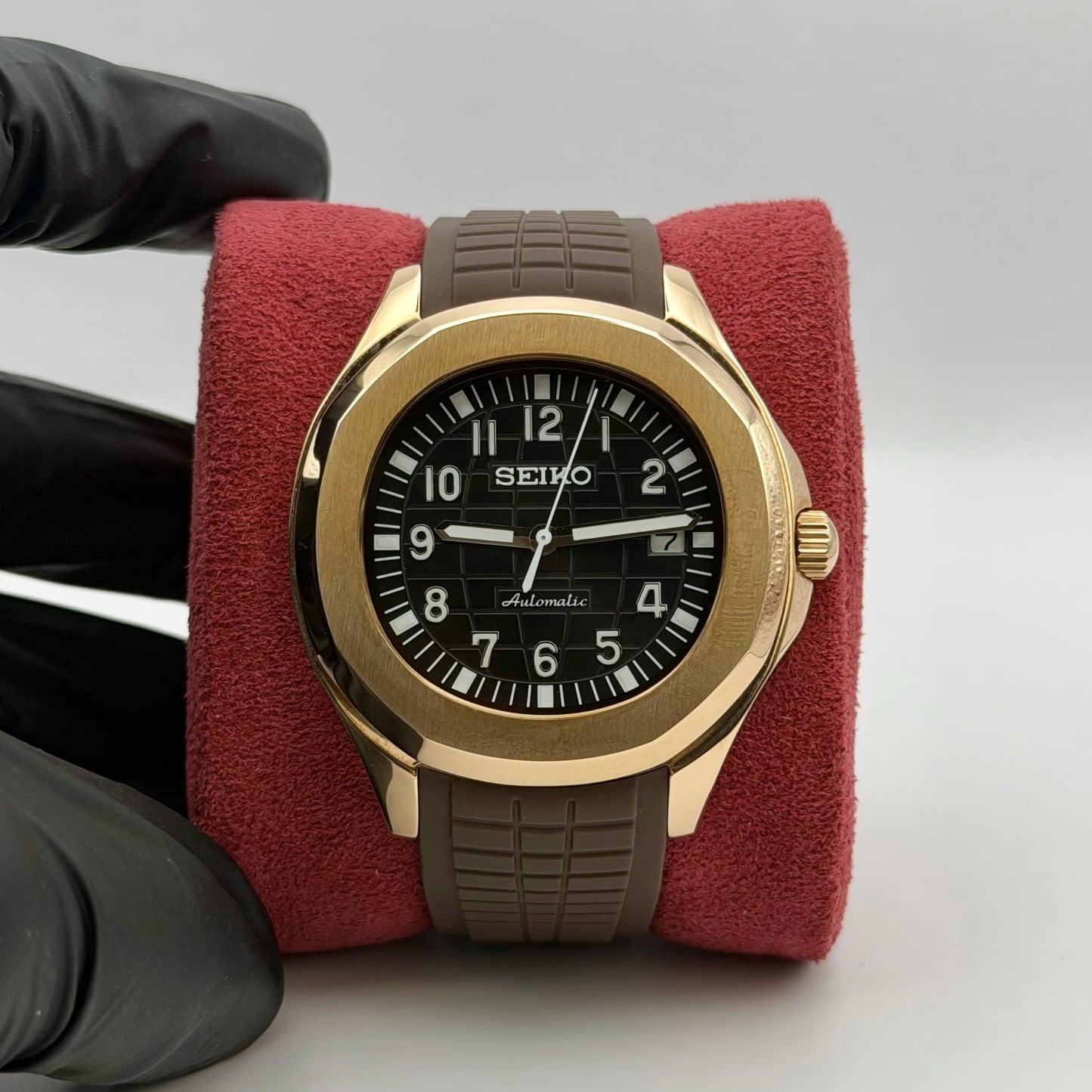 Aquanaut Mod - Rose Gold Brown