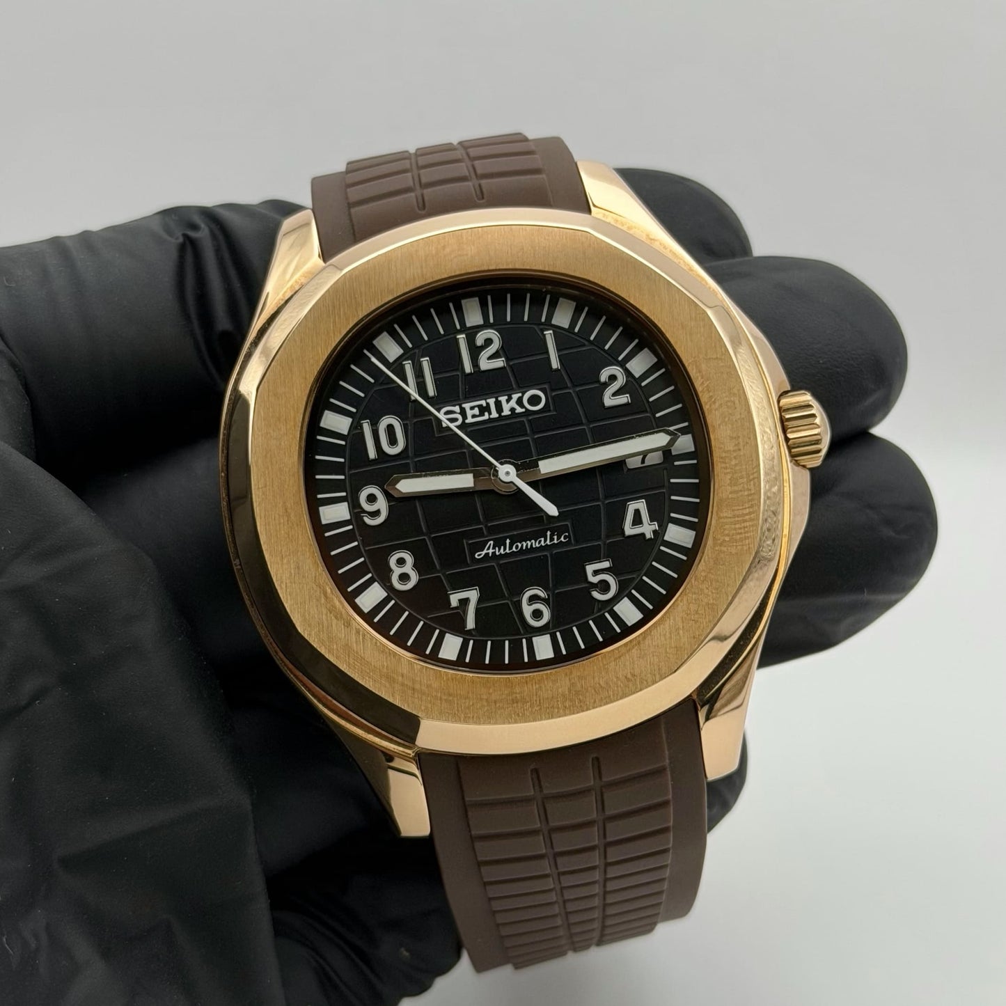 Aquanaut Mod - Rose Gold Brown