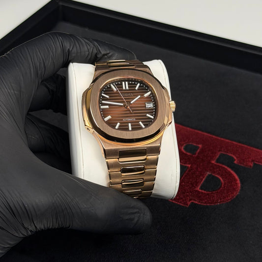 Nautilus Mod - Rose Gold Chocolate