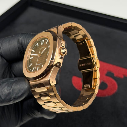 Nautilus Mod - Rose Gold Chocolate