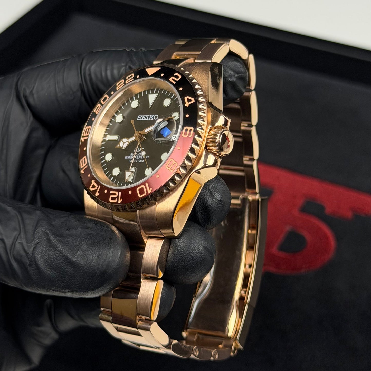 GMT Rose Gold Mod - Beer/Jubilee