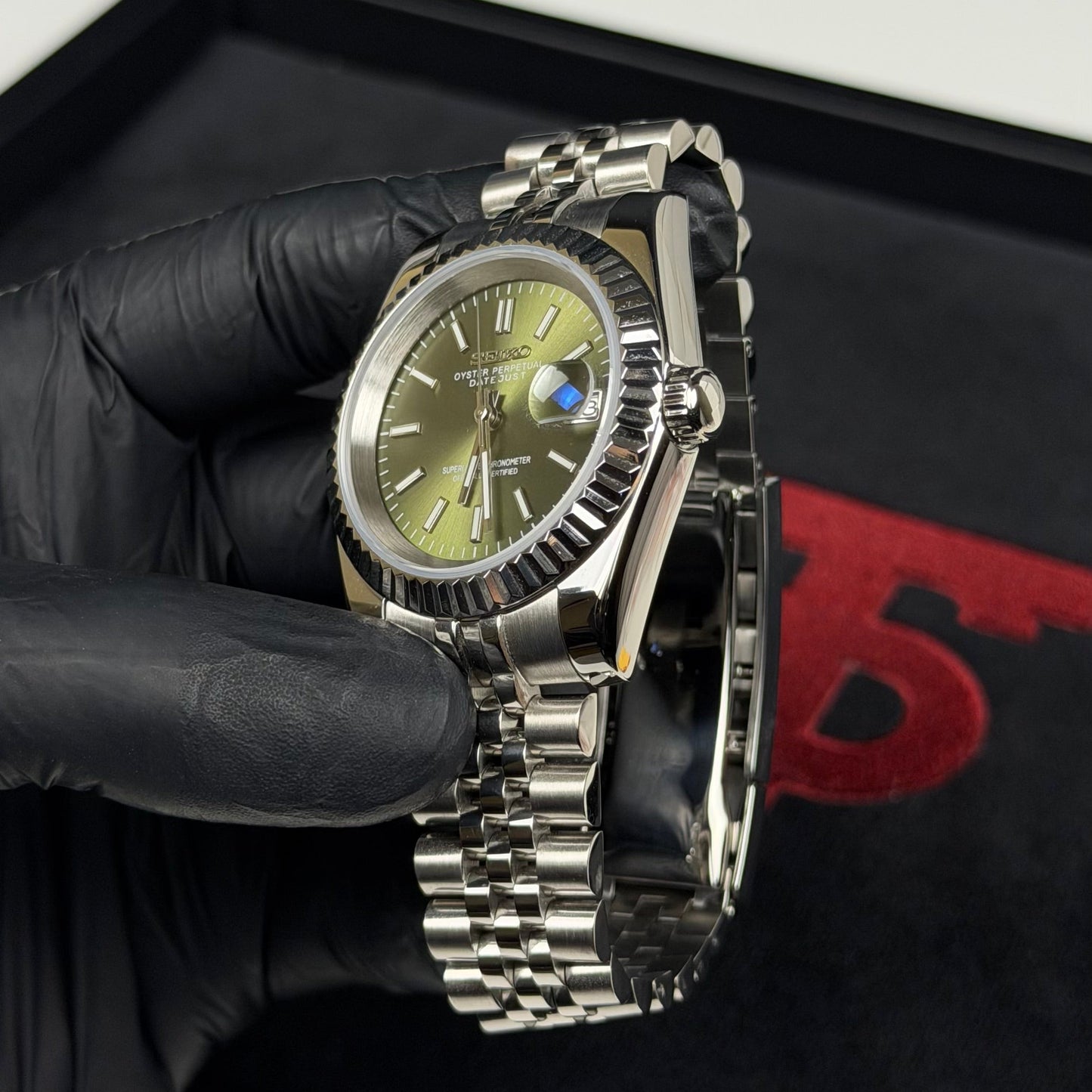Datejust Mod - Olive