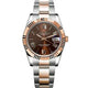 Datejust Mod - Roman Two-Tone Chocolate