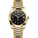 Datejust Mod - Gold Black